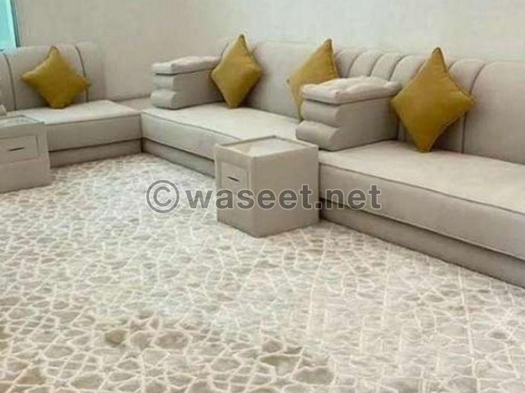 Furnishing and upholstering furniture 3