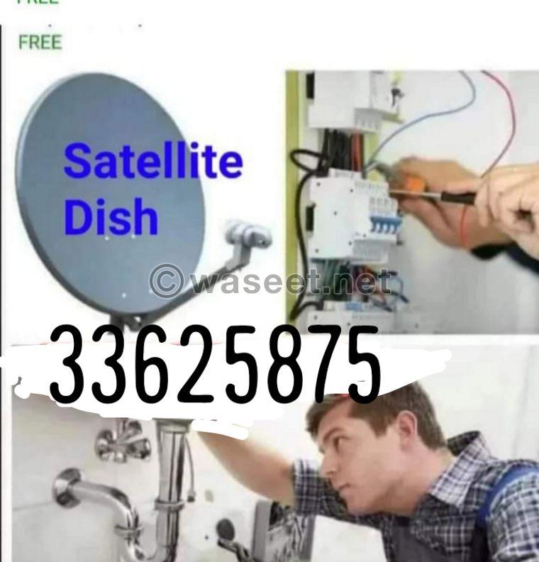 satellite dish WIFI instillation 1